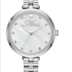 Kate Spade “Mrs.” watch NWT and biz